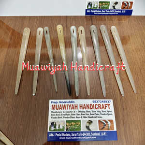 Aguja de cuerno de buey de alta calidad para costura de cuero, accesorio de costura de estilo simple para tejer a mano, artesanías al mejor precio - Product Image 2