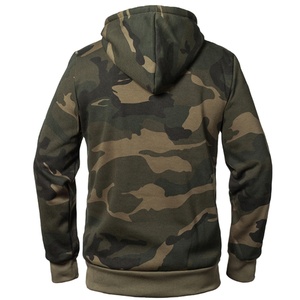 เสื้อฮู้ดลายพรางของผู้ชายแขนยาวผ้าโพลีเอสเตอร์100% แฟชั่นตามสั่ง - Product Image 2