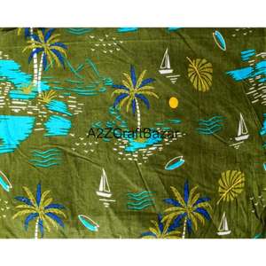 A2ZCraftBazar Tissu en Coton Pur 100% Écologique Tissé Séchage Rapide Respirant Léger Imprimé au Bloc Fil pour Femmes Filles Rajasthan - Product Image 2