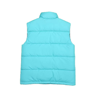 Gilet matelassé sans manches grande taille OEM pour homme, fermeture éclair, logo brodé personnalisé, veste matelassée de haute qualité pour homme - Product Image 2