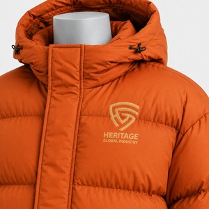 <b>Mens</b> Hooded <b>Thin</b> Lightweight Oversized Puffer <b>Jacket</b> Windproof Water Resistant Fabric Comfortable Fit Winter Sports Travel - Product Image 2