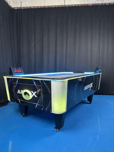 โต๊ะเกมแอร์ฮอกกี้ HGR Amusement Aero X คุณภาพเยี่ยม รุ่น 2 PL สำหรับเชิงพาณิชย์ พร้อมลูกฮอกกี้ ค้อน และบรรจุภัณฑ์แบบกำหนดเองได้ - Product Image 6