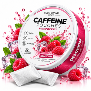 Sachets énergétiques Nootropiques à la Menthe Poivrée, Qualité Alimentaire, Caféine Sauvage, OEM - Product Image 2