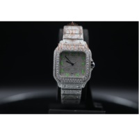 Bestseller Luxus Analog Edelstahl-Uhr Glasgehäuse Nachtclub-Partys Prominenten-Stil Hohe Qualität