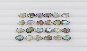 หินลาบราโดไรต์คุณภาพ AAA รูปทรงลูกแพร์เหลี่ยมเพชรพลอย ขนาด 6*4 มม. สำหรับทำเครื่องประดับ ราคาขายส่ง - Product Image 3