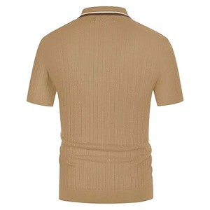 เสื้อยืดผู้ชายคุณภาพสูงปี 2026 ผลิตจากโรงงานแฟชั่น OEM สีสันหลากหลาย เสื้อโปโลผู้หญิง ดีไซน์ล่าสุด เสื้อโปโลสำหรับผู้ชาย - Product Image 3
