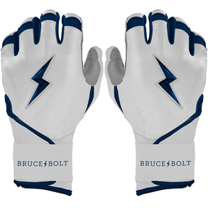Direct Factory Supply Custom Logo Baseball Batting Gloves Premium Quality Leather Ambidextrous <b>Hook</b> Loop Closure - Product Image 5