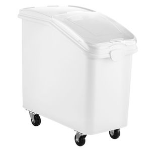 Contenitore Grande da 100L (27 Galloni) per Riso, Dispenser per Cibo per Cani, Contenitore per Ingredienti da Cucina e Cereali per Animali Domestici con Vano per Grano e Farina - Product Image 3