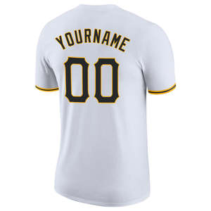 Wholesale Blank Baseball Uniforms White Baseball <b>Shirt</b> Printed Sportswear Custom Stitched Logo Baseball Jersey Men's <b>Shirts</b> USA - Product Image 4