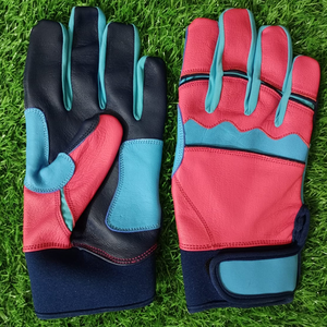 Tombola Sports Leather Batting Gloves Hook Loop Closure for <b>Baseball</b> Training Unisex Adult Ambidextrous Durable Wrist XXL - Product Image 1