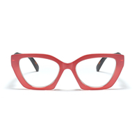 Lunettes de protection anti-lumière bleue œil de chat tendance de haute qualité avec logo personnalisé pour le travail sur ordinateur