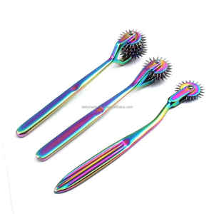 Rouleau d'engrenage à moulinet Denta personnalisé en acier inoxydable pour les tests sensoriels Certifié CE Marque privée OEM Disponible Réutilisable - Product Image 5