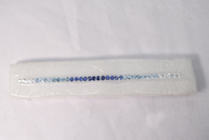 Ensemble de pierres précieuses saphir bleu multi-couleurs créées en laboratoire : taille brillant rond pour la fabrication de bijoux - Product Image 4