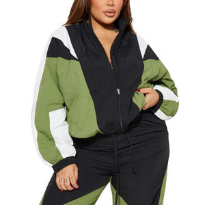 Windbreaker OEM Service Polyester Tracksuit Set <b>Plus</b> <b>Size</b> <b>Rain</b> <b>Jacket</b> Wholesale - Product Image 2