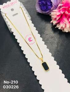 Venta Directa de Fábrica a Bajo Precio, Collares de Acero Inoxidable para Niños, Chapados en Oro, Modernos, de Aleación Mixta, Venta al Por Mayor, Regalo - Product Image 6