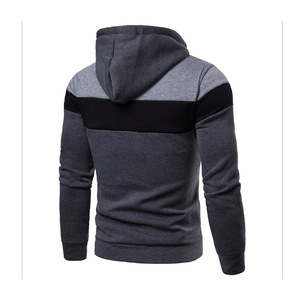 Nouveaux sweats à capuche zippés pour hommes, personnalisables avec logo imprimé numériquement, en molleton 100 % coton, coupe classique, service OEM en gros pour l'hiver - Product Image 3
