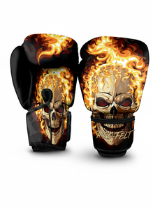 ถุงมือชกมวยพิมพ์ลายคุณภาพสูง 100% สำหรับฝึกซ้อม MMA และมวยไทย พร้อมคุณสมบัติการดูดซับแรงกระแทก - Product Image 4