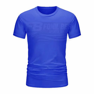 เสื้อยืดคอกลมแขนสั้นสีดำทรงปกติผ้าฝ้าย 100% ระบายอากาศได้ดีใส่สบายสำหรับผู้ชายฤดูร้อน น้ำหนัก 180 กรัม - Product Image 5