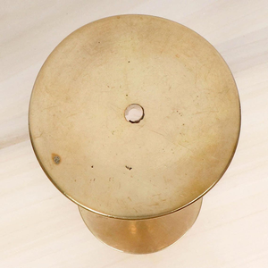 Vintage Solid <b>Brass</b> Candle Holder Stick <b>Antique</b> <b>Brass</b> Candlestick Holder Taper Candle Stand Decorative Tabletop Home Decor - Product Image 5