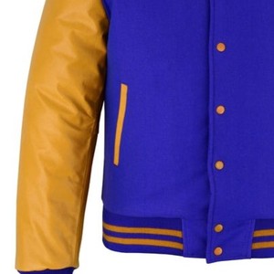 Custom Made Men Varsity Jacket Stitched Personalized Casual Wear Anti Wrinkle Breathable Comfortable Varsity Jacket for adults - Product Image 3
