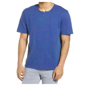 Camiseta para hombre, extragrande, sin costuras, 100% algodón, color sólido, tela transpirable, manga corta, impresión de logotipo personalizado, camisetas para hombre - Product Image 3