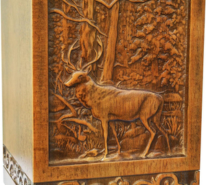 Urnas de Cremación de Madera Natural Ecológicas de Estilo Americano Moderno Hechas a Mano de Súper Calidad - Product Image 6