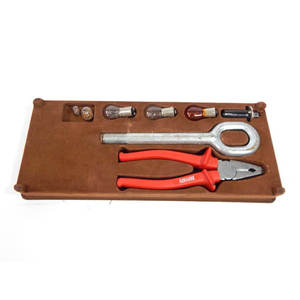 Heavy Duty Multi-Purpose Oxford Zipper Storage Electrician Tool Bag With Plastic Bottom - Product Image 4