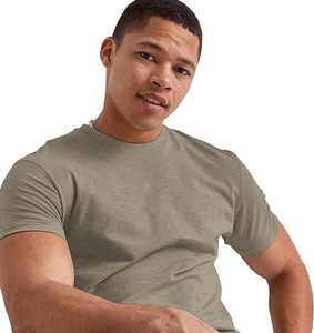 Camiseta de Manga Larga para Hombre, Corte Ajustado, 100% Algodón, 200 Gramos, Talla Grande, para Verano - Product Image 4