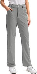 Straight High-Waisted Full-Length Corduroy Women's Formal <b>Trousers</b> Regular Fit <b>Elastic</b> <b>Waist</b> Breathable Eco-Friendly Custom - Product Image 6