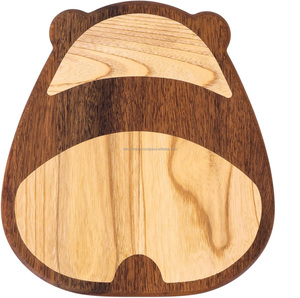 เขียงไม้อะคาเซียสำหรับใช้ในครัวเขียงดีไซน์รูปเม่นหั่นผักผลไม้สลัดผลไม้สำหรับเป็นของขวัญวันฮาโลวีน - Product Image 3