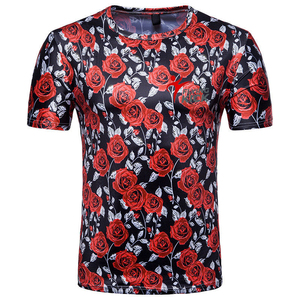 เสื้อยืดซับลิเมชั่นคุณภาพสูงขายส่ง เสื้อยืดโพลีเอสเตอร์ 100% สำหรับงานซับลิเมชั่น เสื้อยืดซับลิเมชั่นแบบใหม่ - Product Image 1