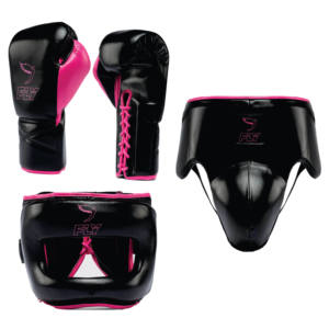 Ensemble d'entraînement de boxe Fly neuf, sur mesure, avec gants de boxe Fly à lacets, protège-tête intégral et protège-glandes, CP-BHG-24 - Product Image 1
