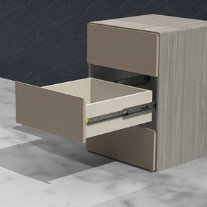 Corredera de acero inoxidable con cerradura RSL53 Serie 90kg Carga para uso industrial/muebles - Product Image 5