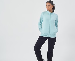 Chaqueta Deportiva Ligera, Transpirable y Reversible para Pilates y Ejercicio, Corte Ajustado, para Mujer - Azul Claro - Product Image 5