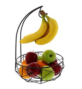 Cesta de Frutas Metálica de Estilo Indio para Encimera, Organizador de Escritorio Creativo Multiusos, Fabricante Mayorista de Cestas de Frutas Metálicas - Product Image 4