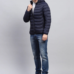 Outdoor Long Puffer <b>Jacket</b> Hiking Camping Summer Coat Durable Warm Padding Front Adventure Wear Pakistan Made Export Quality - Product Image 1