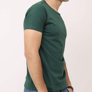 T-shirts pour hommes 100% coton, best-sellers, coupe ample, design uni, nouveaux t-shirts en coton léger de haute qualité pour hommes, OEM ODM - Product Image 3