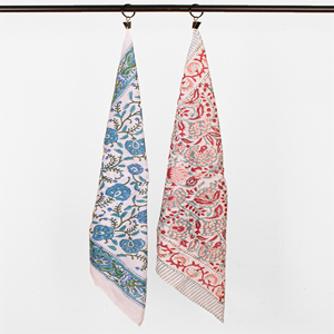 Bandana en coton fait main, motif floral tendance, bracelet d'été unisexe, couvre-poils pour animaux de compagnie, accessoire de mode héritage indien, foulards Paisley - Product Image 5