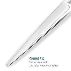 Ciseaux de coiffeur professionnels de 5,5 pouces en acier inoxydable certifié ISO, taille et design personnalisables, ciseaux à cheveux pour coiffeurs - Product Image 5