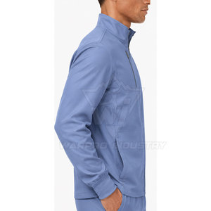 Medical Scrub Jacket Polyester Cotton Hospital Uniform Breathable Healthcare Clinic Laboratory Apparel OEM Available - Product Image 4
