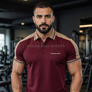 Polo Sublimado para Hombre, Manga Corta, con Botones, para Golf, con Logotipo Bordado Personalizado - Product Image 1