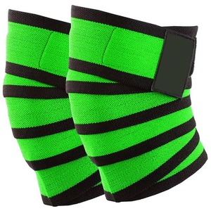 High Quality Neoprene Non-Slip Workout Boxing <b>Knee</b> Wraps for Strength Training Bodybuilding & Weightlifting Boxing <b>Knee</b> Wraps - Product Image 1