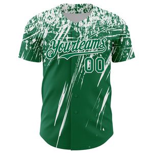 Camiseta de Béisbol Personalizada de Manga Corta, Antibacteriana, para Todas las Temporadas, Uniforme con Botones, 100% Algodón Orgánico, Logotipo Frontal - Product Image 4