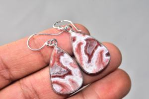 Boucles d'oreilles Rosetta de qualité supérieure, bijoux Rosetta plaqués argent, bijoux plaqués argent - Product Image 2