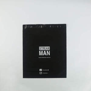 Bolsa de Correo de Poliéster Negra Impresa Personalizada, Bolsa de Envío Autoadhesiva, Sobre de Correo Impermeable, Venta al por Mayor - Product Image 4