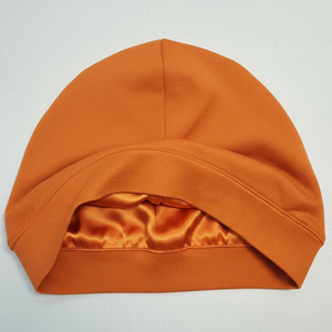 Bonnet en satin anti-UV pour cyclisme en extérieur, doublure de préchauffement absorbant l'humidité, bonnet en satin doux à ajustement confortable, vente en gros - Product Image 6