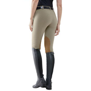 Women's <b>Equestrian</b> Printed Anti-Bacterial Breathable Spandex/Polyester Tights Full Seat <b>Leggings</b> for Horse Riding Training - Product Image 4