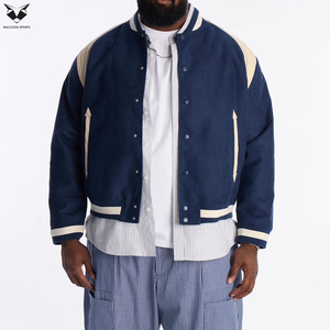 Best Soft Fabric Premium Product College Jackets, Best Seller OEM Service Latest Product Customized Logo Print Varsity Jacket - Product Image 6