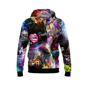 Sudaderas con capucha con cremallera completa de alta calidad con logotipo personalizado de talla grande Casual para hombre Sudadera con capucha de algodón con cremallera para hombre 80% Algodón 20% poliéster - Product Image 5