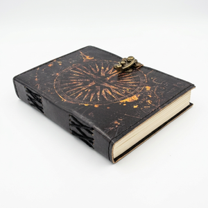 Custom Digitally Printed Leather Journal Personalized <b>A5</b> Travel <b>Diary</b> Luxury Soft Cover Notebook 100 Sheets for Corporate - Product Image 1